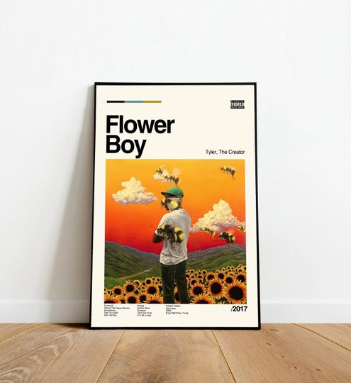 Tyler, The Creator Print | Flower Boy Poster