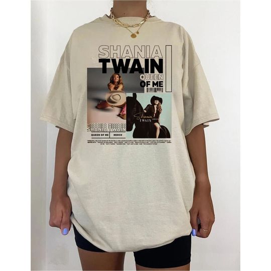 Shania Twain Shirt, Queen Of Me Tour 2023 Shirt, Country Music Singer Shirt
