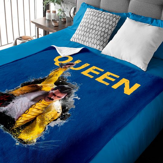Queen Freddie Mercury Baby Blankets