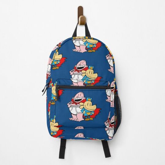 Dog Man with the Captain fan art Backpack