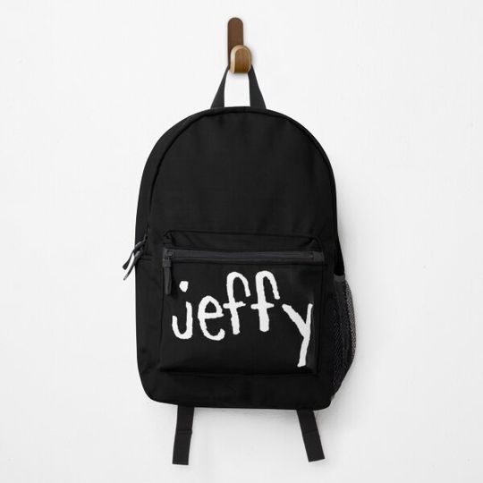 SML Apparel - Jeffy White Artwork for Fans Backpack