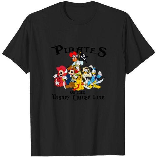 Disney Pirate Cruise Shirt, Vintage Pirates Of The Caribbean Crewneck