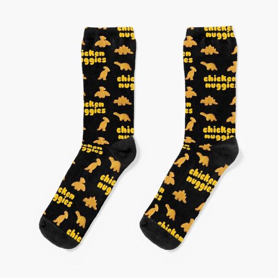 Dinosaur Chicken Nuggies Socks