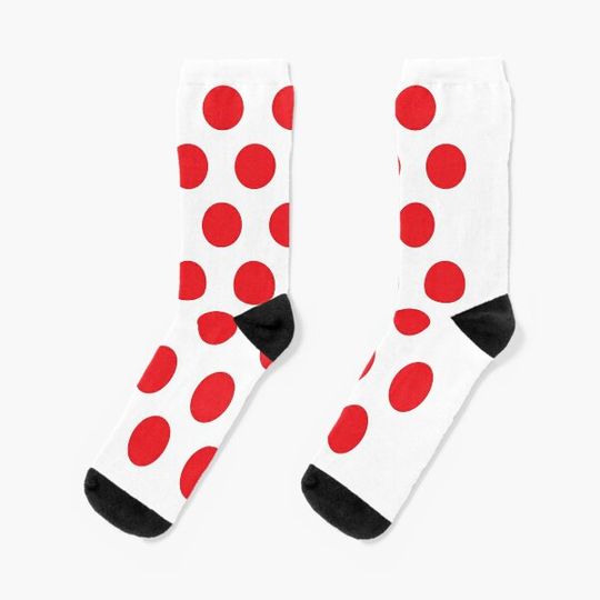 Polka Dot (KOM Jersey) Socks