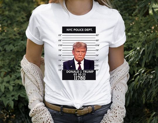 DONALD TRUMP MUGSHOT Shirt, Donald J. Trump Mugshot Tshirt, Donald Trump Mugshot Tshirt