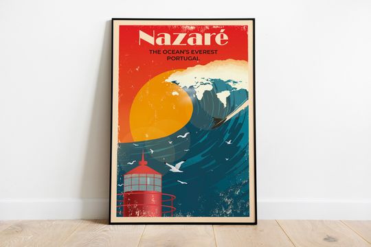 Nazare Big Wave Surfing The Ocean's Everest Poster