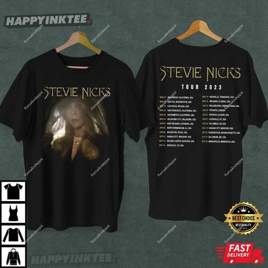 Stevie Nicks Fleetwood Mac Band Tour 2023 Merch T-Shirt
