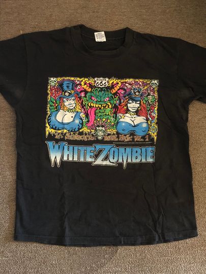 White Zombie 'La Sexorcisto' original vintage shirt