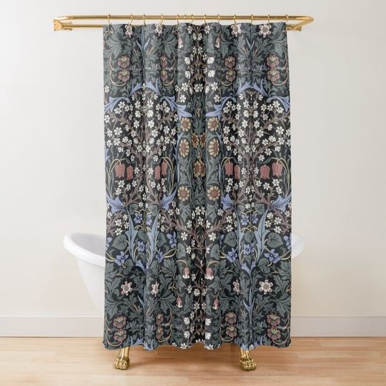 William Morris - Blackthorn Shower Curtain