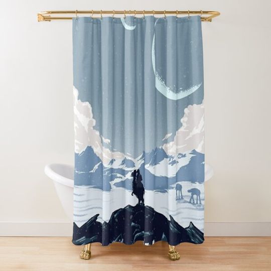 Visit Hoth Shower Curtain