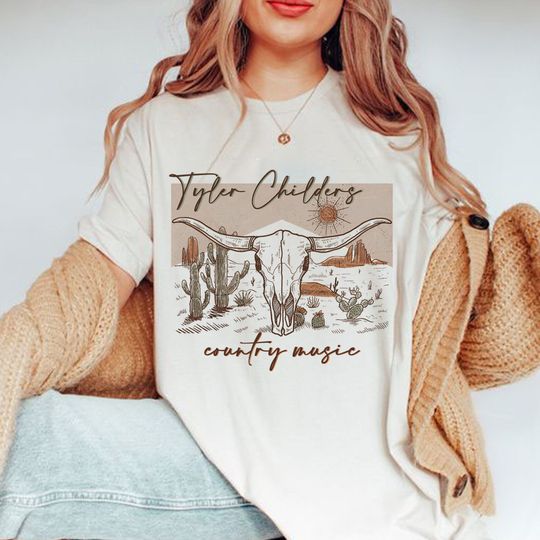 Tyler Childers T-Shirt, Tyler Childers Country Music 2023 Tour Shirt