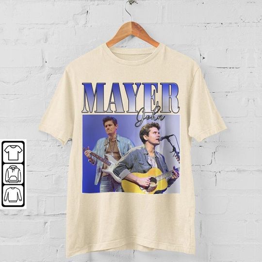 John Mayer Music Shirt, John Mayer, John Mayer Vintage  Graphic Tee Music