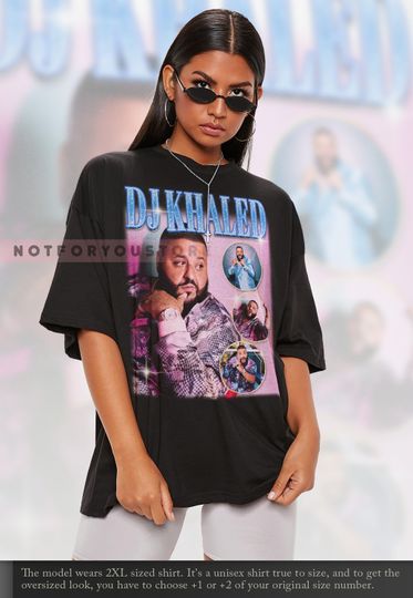 DJ KHALED Vintage Shirt, Dj Khaled Homage Tshirt, Dj Khaled Fan Tees, Dj Khaled Retro 90s Shirt, Dj Khaled Merch Gift