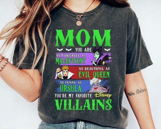 Mom You Are As Powerful As Maleficent Shirt Villains Shirt