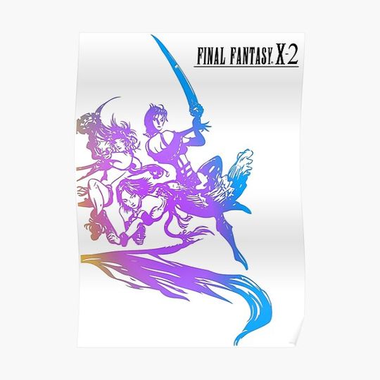 Final Fantasy X-2 10-2 Premium Matte Vertical Poster
