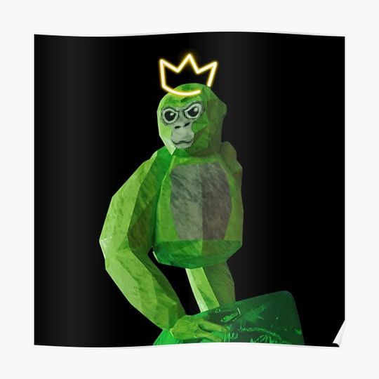 Candy King (Raw Banana) - Gorilla Tag Premium Matte Vertical Poster