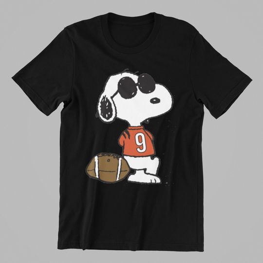 Cinci QB Joe Cool Snoopy Mashup T-Shirt
