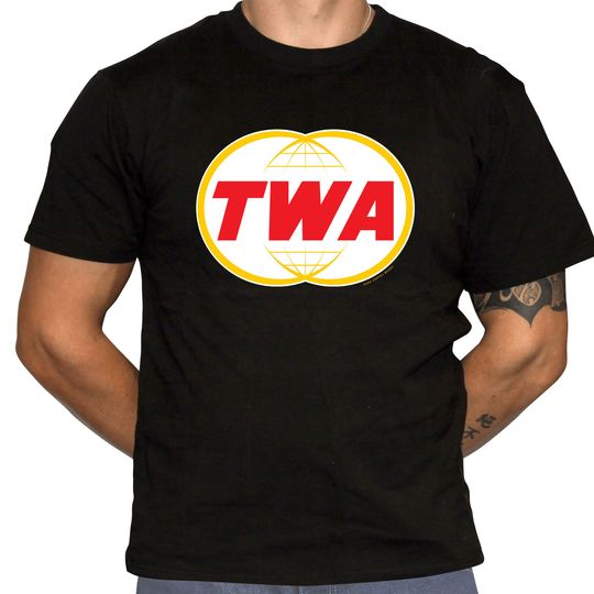 TWA Retro Logo T-Shirt - Defunct Airline Logo