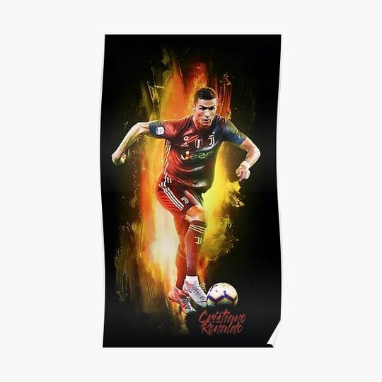 Ronaldo Wallpaper Premium Matte Vertical Poster