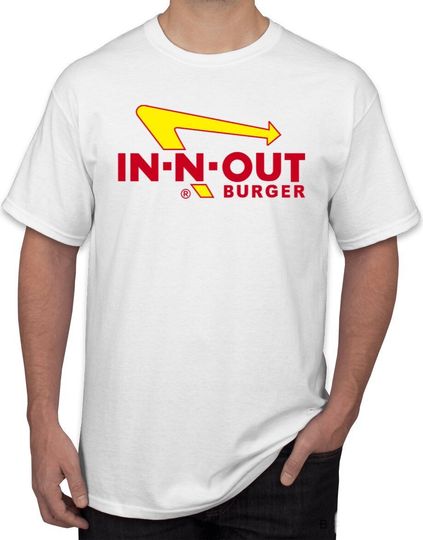 White Fast Food Burger T-Shirt