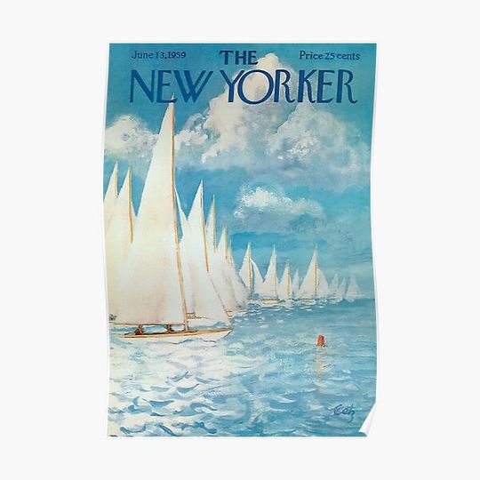The New Yorker June 13, 1959 Premium Matte Vertical Poster