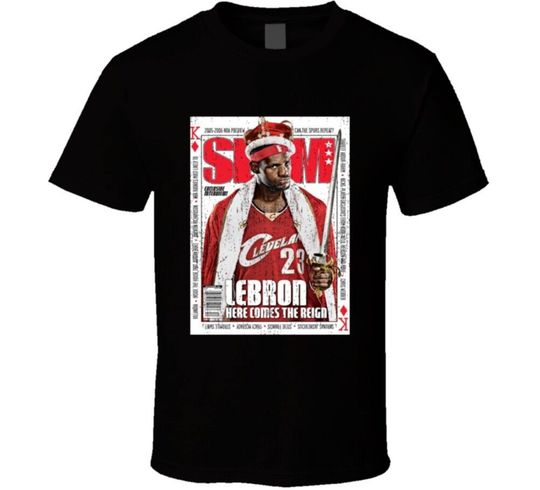 Slam Magazine Issue 93 Lebron James T shirt