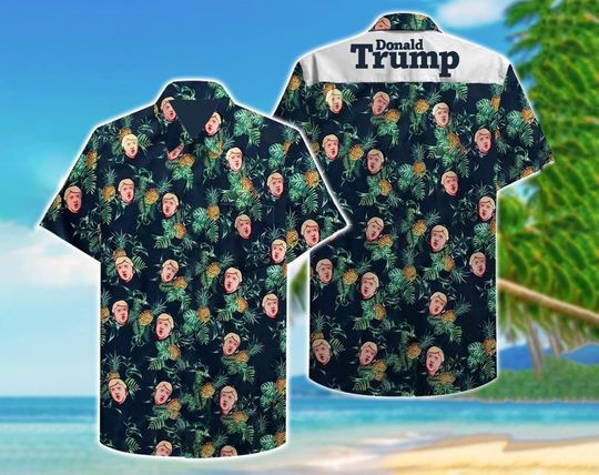 Donald Trump Hawaiian Shirt, Donald Trump Hawaiian