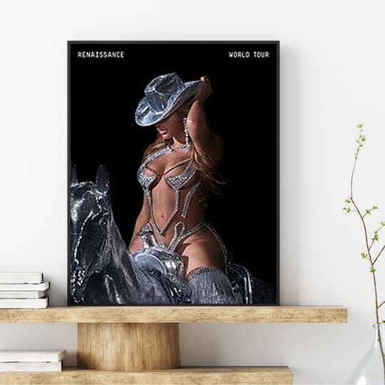 Custom Beyonce Renaissance Tour Art Poster