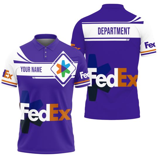FedEx Office custom name & department Polo Shirt