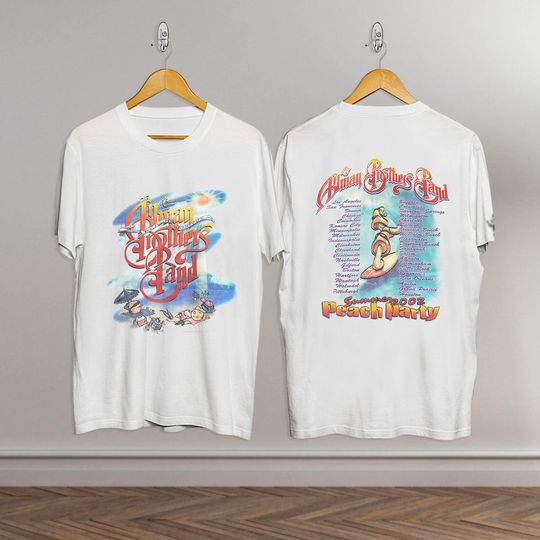 Vintage The Allman Brothers Band Original 2002 Concert Tour T-Shirt