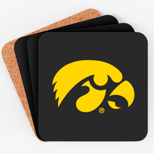Iowa Logo | Hawkeye Coasters