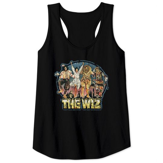 70s Musical The Wiz  Vintage Tank Tops