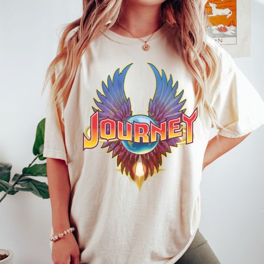 Journey Shirt, Journey Band Shirt, Journey Band