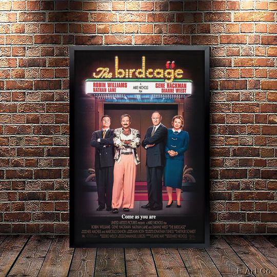 The Birdcage Movie Poster