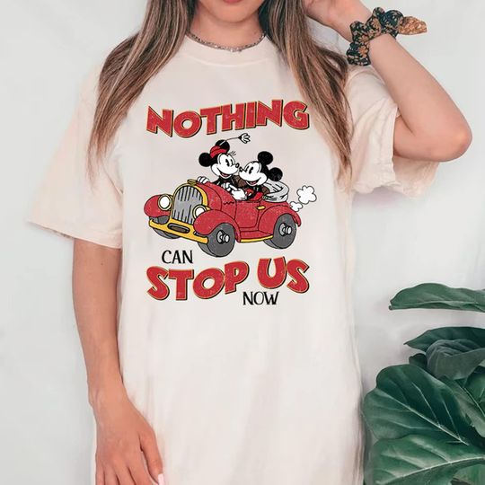Mickey and Minnie's Runaway Railway Shirt, Nothing Can Stop Us Now
