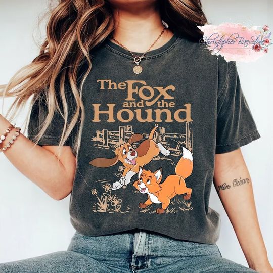 Disney Fox and the Hound Shirt, The Fox and the Hound Shirt, Tod and Copper