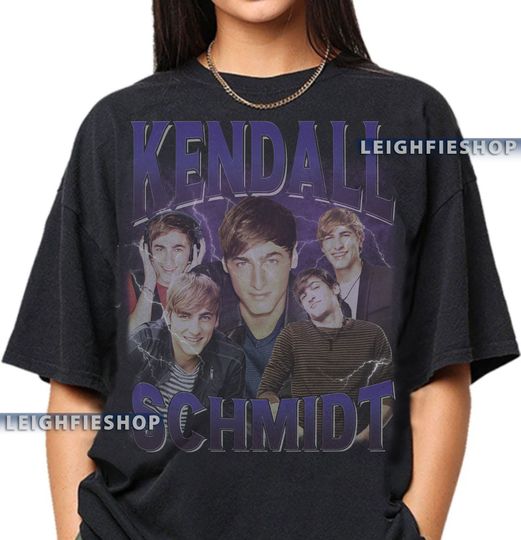 LIMITED KENDALL Schmidt Shirt | Kendall Francis Schmidt Vintage Bootleg Tees | Big Time Rush Forever Tour Fan Gift