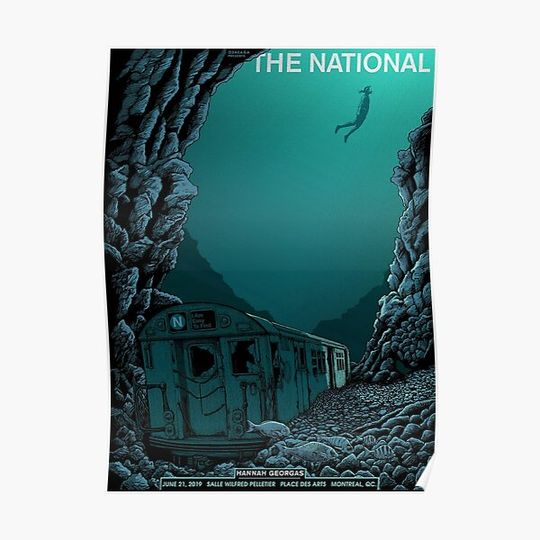 The National Concert Poster Premium Matte Vertical Poster