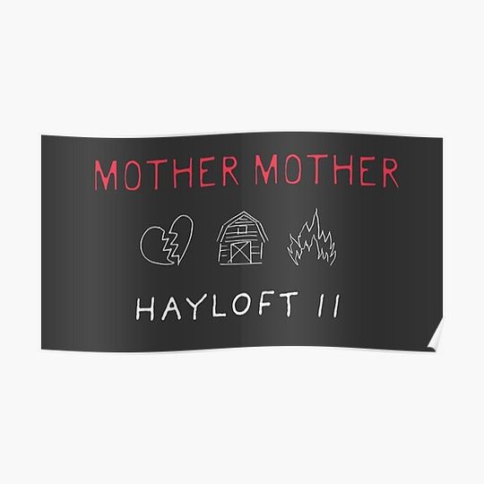 Mother Mother Black Hayloft II Premium Matte Vertical Poster
