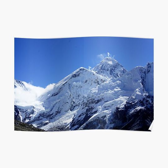 Mt Everest Premium Matte Vertical Poster