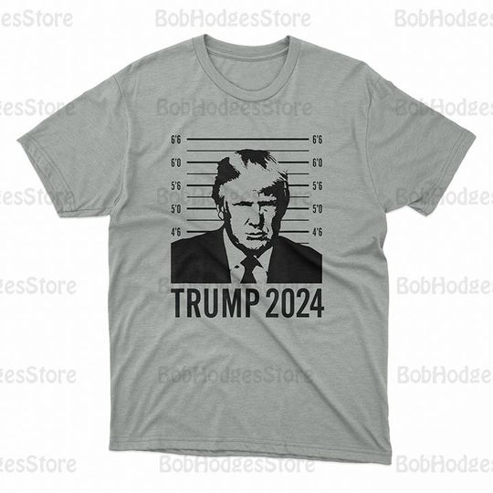 President Trump Mugshot 2024 T-shirt - Donald Trump Mugshot Shirt