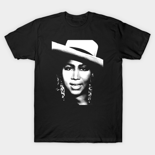 Aretha Franklin /// Vintage portrait - Aretha Franklin - T-Shirt