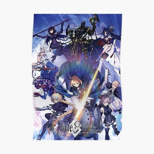 Fate Grand Order Premium Matte Vertical Poster