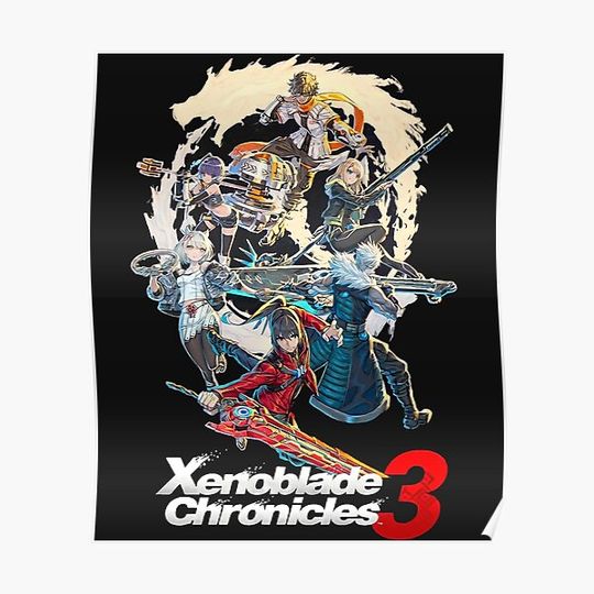 All times of xenoblade Premium Matte Vertical Poster