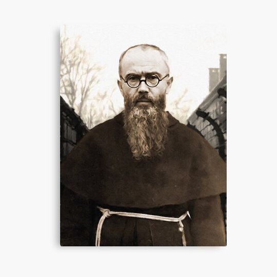 Saint Maximilian Kolbe Canvas