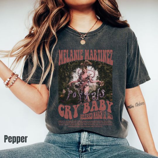 Vintage Melanie Martinez Cry Baby Shirt, Melanie Graphic Tee