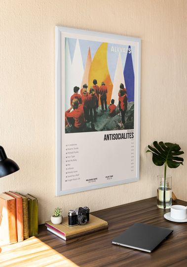 Alvvays - Antisocialites | Album Cover Poster For Wall Art | Home Decor