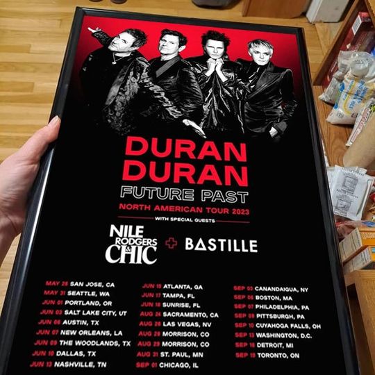 Duran Duran Announce 2023 North American Tour Poster