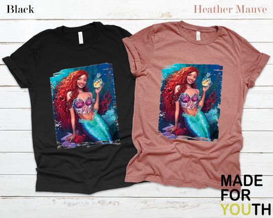 Little Mermaid Ariel Shirt Mermaid Lover Shirt