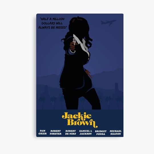 Jackie Brown Original Connecting Poster Canvas